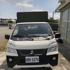 自排2.7噸得利卡-五面掀鐵架帆布
