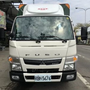 手排3.49噸堅達-鐵架帆布